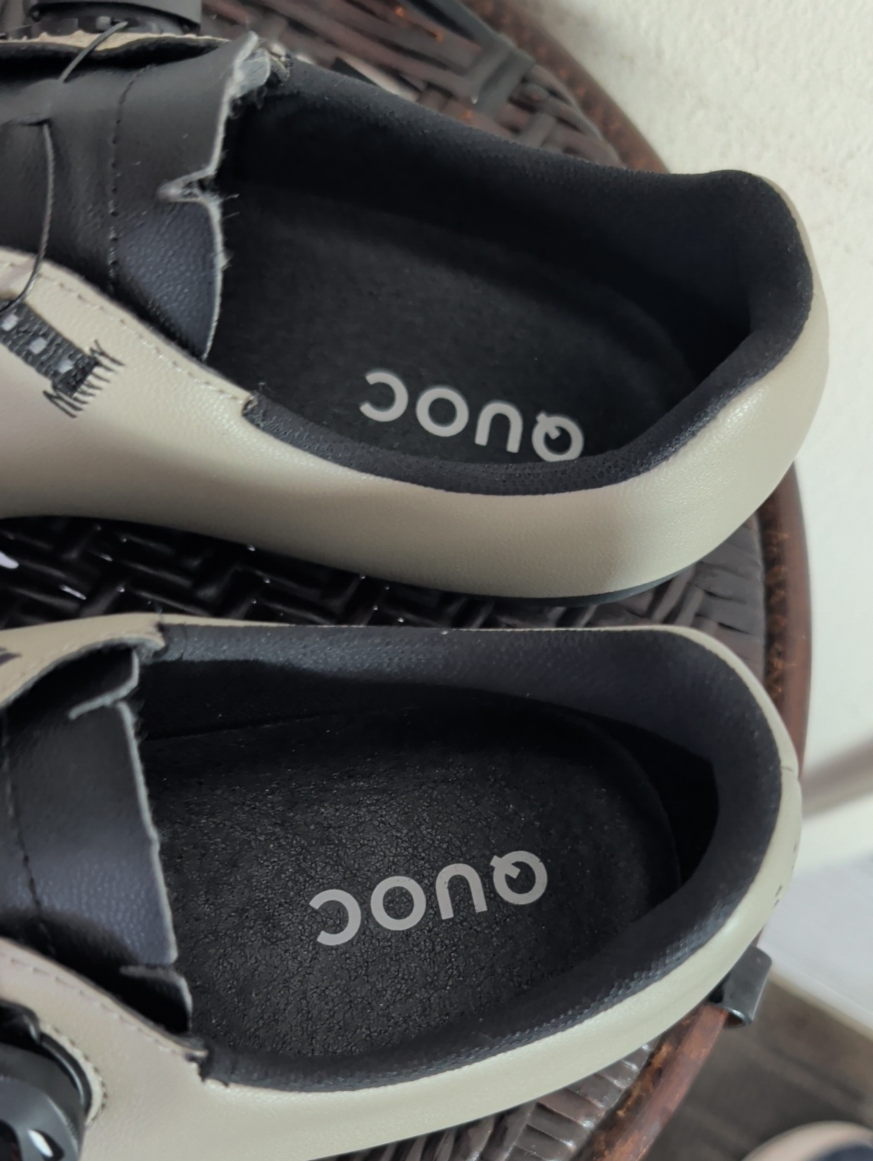 Quoc Escape Off-Road Cycling Shoes Left Shoe Sz 45 Right Shoe Size 44 — image 2 of 8
